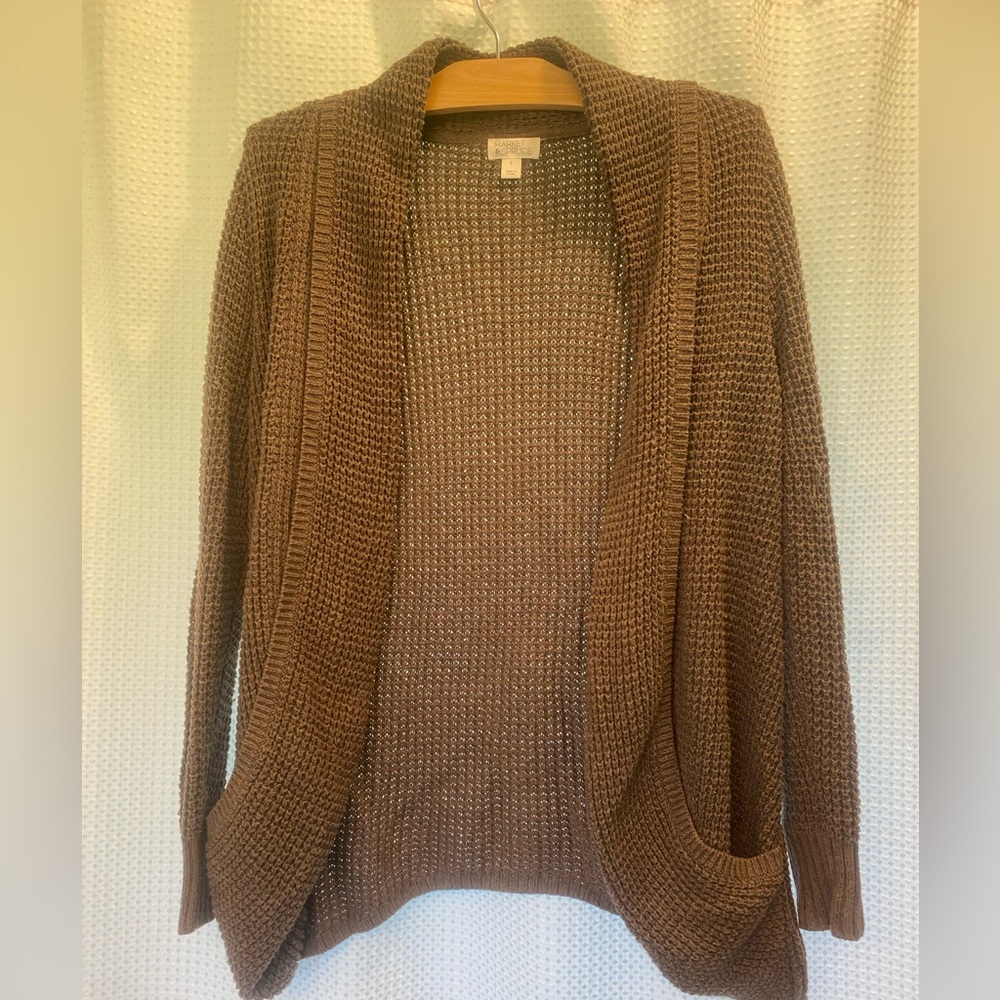 Brown long sweater from Market & Spruce, size small